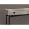 Monarch Specialties Accent Table - 42"L / Taupe Reclaimed Wood/ Black Console I 3455 - alternate 5